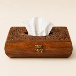 Wooden Tissue Box